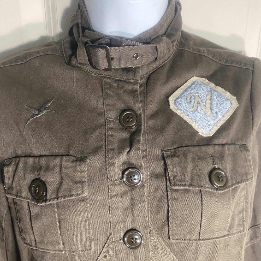 Unit Military Style Utility Jacket Size M - Picture 2 of 8